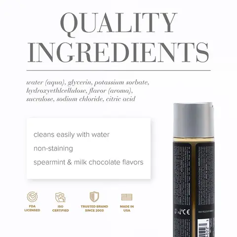 JO Gelato Mint Chocolate Flavored Water-Based Lubricant 4 oz.