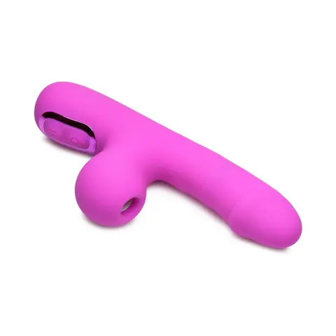 BANG! Mini Suction Rabbit Vibrator in Purple