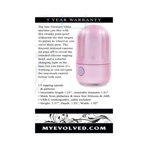 Evolved Vacation Vibes Tapping Pink/Purple