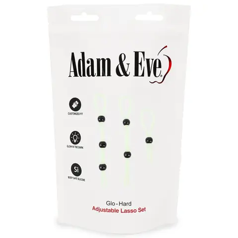 Adam & Eve Glo-Hard Adjustable Lasso Set
