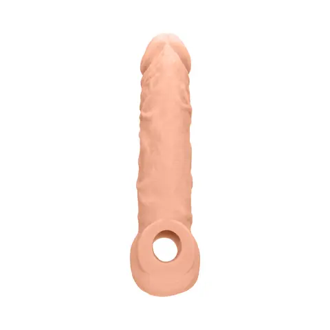 RealRock Skin 8 in. Penis Extender Sling in Beige