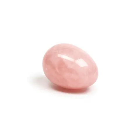 Chakrubs Heart Yoni Egg Rose Quartz (non-drilled)