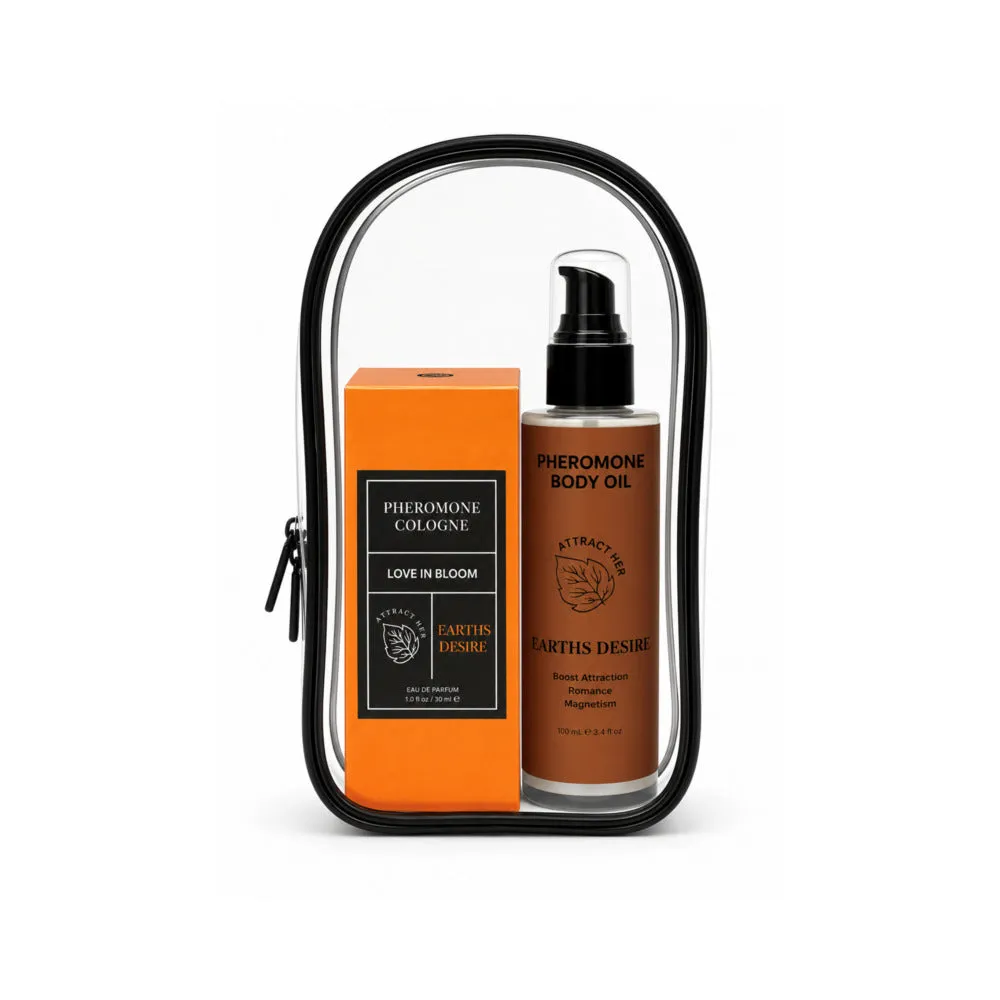 Eye of Love Bloom Earths Desire Pheromone Parfum and Body Oil Gift Set