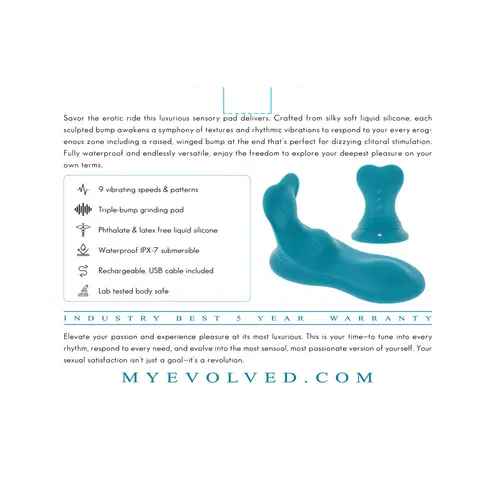 Evolved Bump & Grind Teal