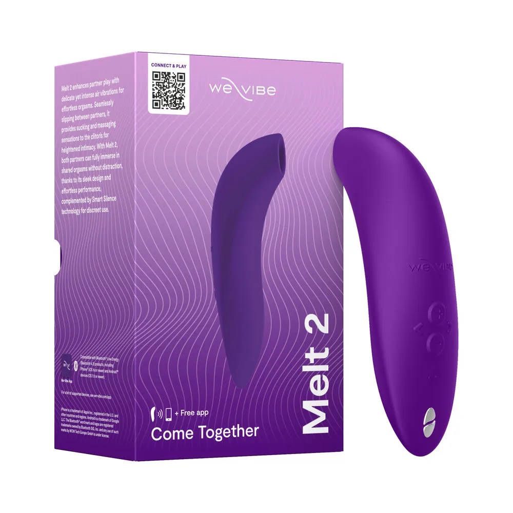 We-Vibe Melt 2 Pleasure Air Clit Stim Purple