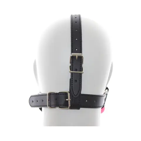 Ple'sur Face Harness Ball Gag Pink