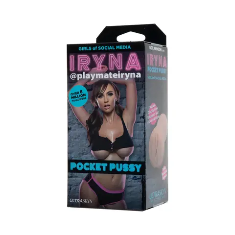 Signature Strokers - Girls of Social Media - @playmateiryna - ULTRASKYN Pocket Pussy Vanilla