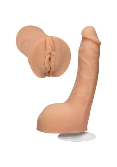 Signature Set - LeoLulu - Leo ULTRASKYN Pocket Pussy & Lulu 8 Inch ULTRASKYN Cock with Removable Vac-U-Lock Suction Cup