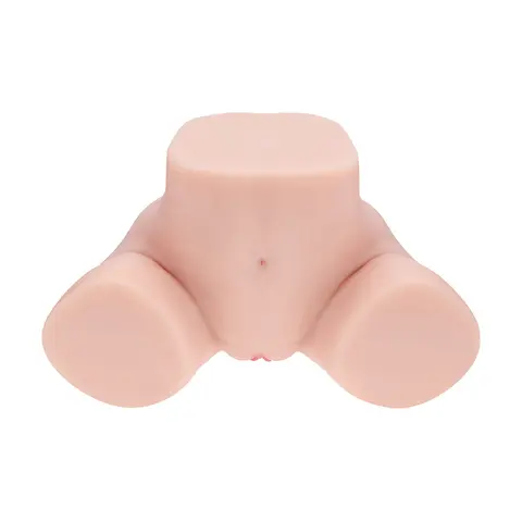 Xkin Bodyforms Elina Rosewood Dual Entry Vibrating Masturbator Beige