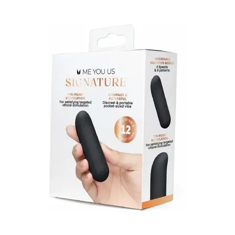 Me You Us Signature The Contour Bullet in Black