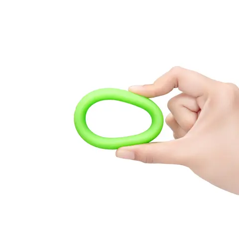 b-Vibe Snug Ring 45mm Snug Fit Silicone C-Ring in Green