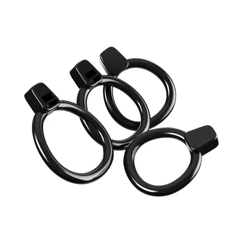 Fantasy C-Ringz ControlCore Pro Remote Vibrating Cock Blocker Black