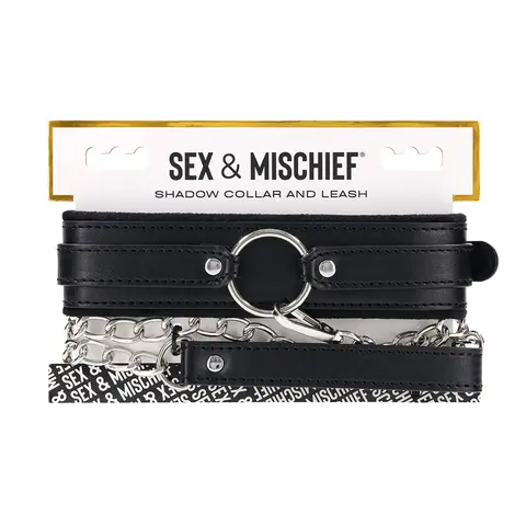 Sportsheets Sex & Mischief Shadow Collar and Leash