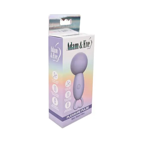 Adam & Eve Pleasure Pulse Mini Wand Vibe