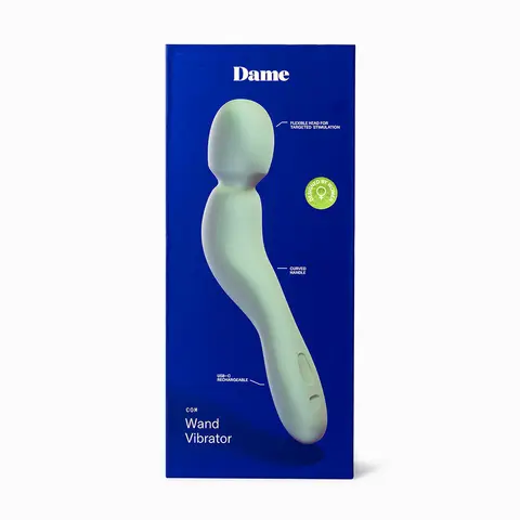 Dame Com Wand Vibrator Sage