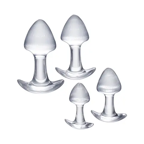Walk Around Trainer Plugs 4-Piece Set in Clear