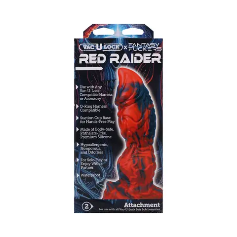 Vac-U-Lock x Fantasy Fuckers Red Raider Red/Black