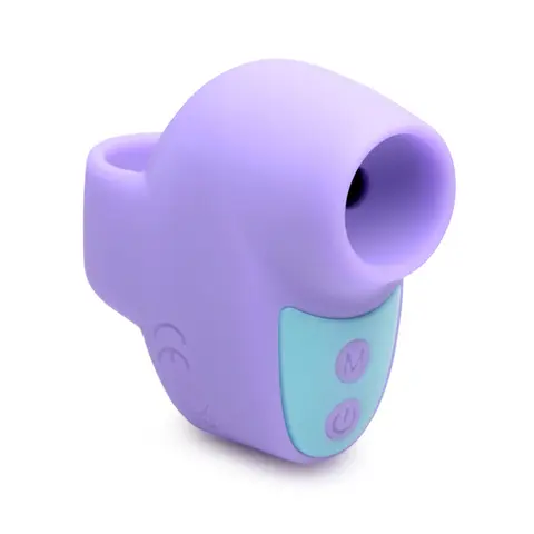 Shegasm Mini 12X Mini Silicone Clit Stimulator in Purple