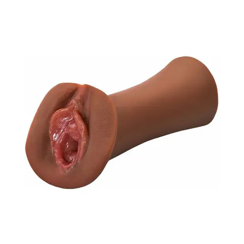PDX Extreme Wet Pussies Juicy Snatch in Brown