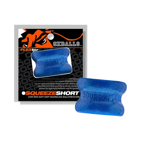 Oxballs Squeeze Short Ballstretcher Blue Fire