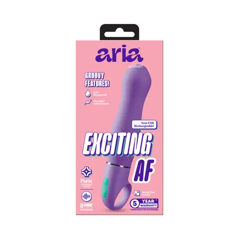 Aria Exciting AF 2.0 Rechargeable Vibe Indigo