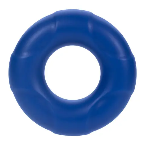 Forto F-33 Liquid Silicone Cockring Large in Blue