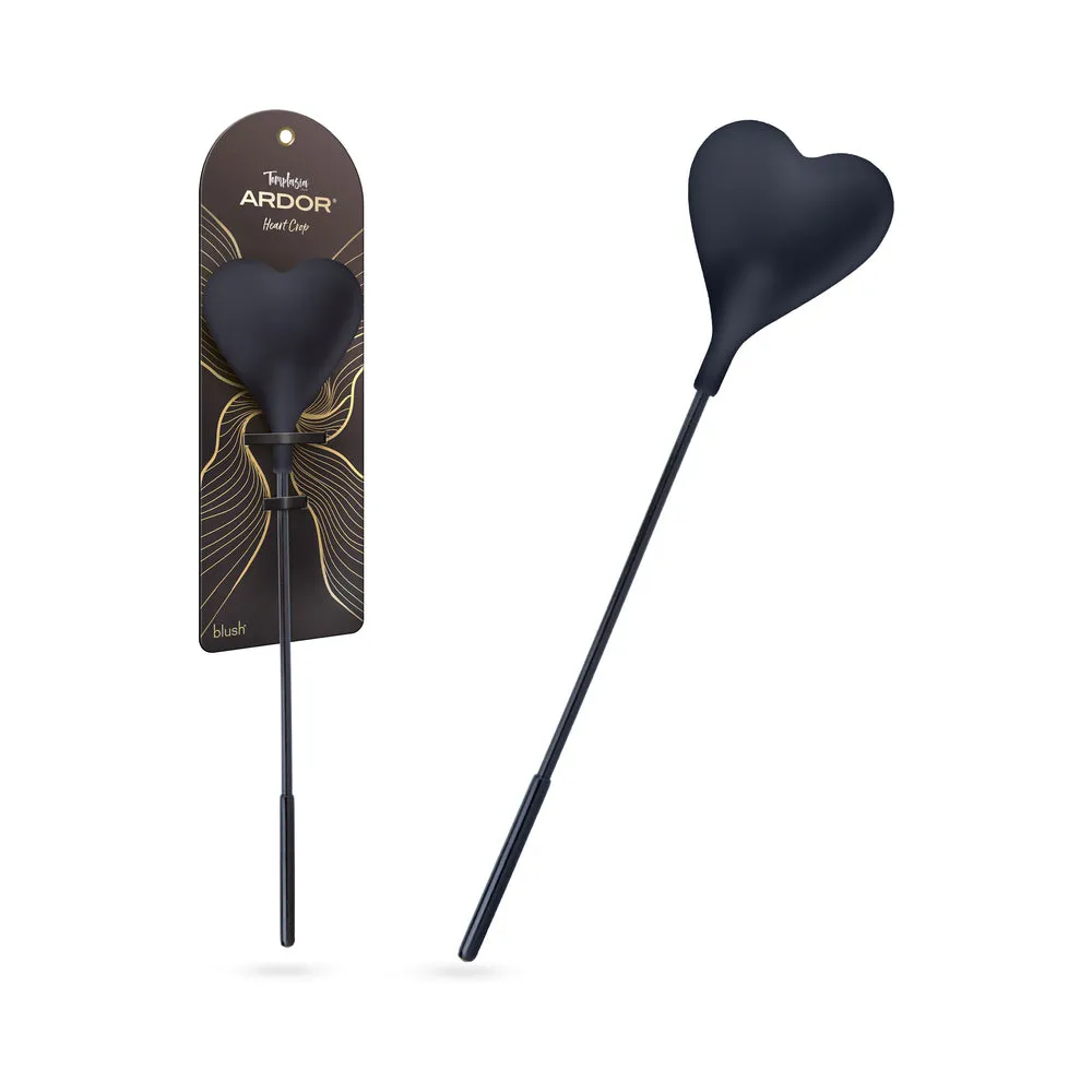 Temptasia Ardor Heart Crop Black