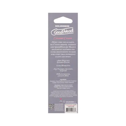 GoodHead Pout Perfection Lip Balm Coconut Cream