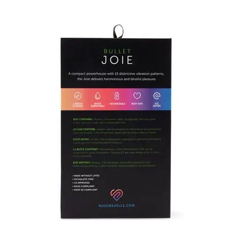 Nu Sensuelle Joie Bullet in Black