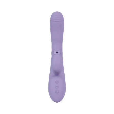 VIVE Andria LED G-Spot Vibrating and Tap Clit Stimulator in Lavender