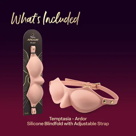 Temptasia Ardor Blindfold in Pink