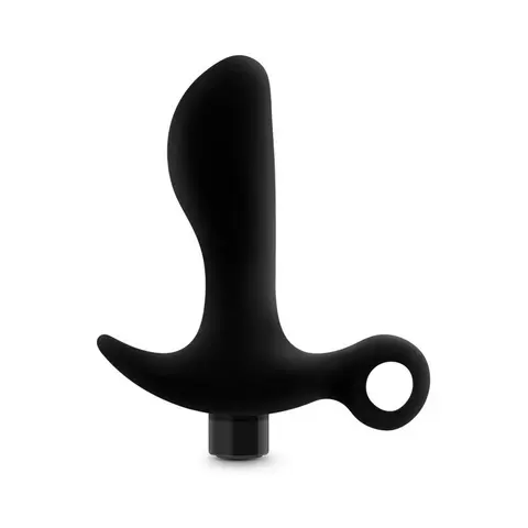 Anal Adventures Platinum Silicone Rechargeable Vibrating Prostate Massager 01