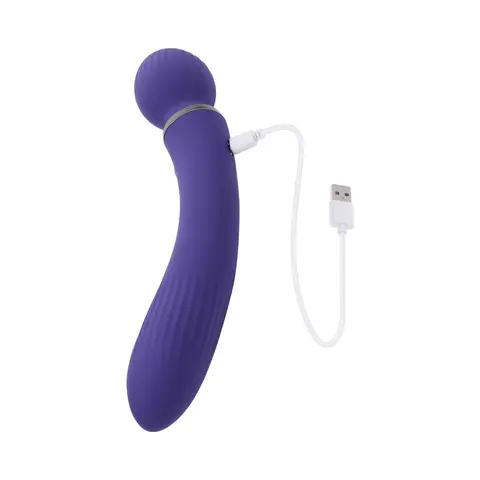 Evolved Shiver Silicone Rechargeable Purple