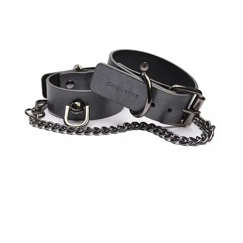 Coquette Pleasure Cuffs Grey