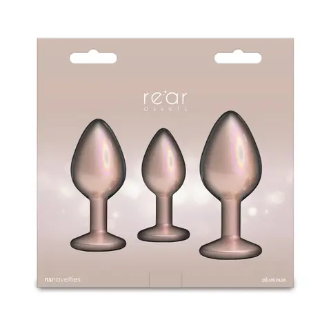 Rear Assets Trainer Plug Kit Iridescent in Champagne/Clear