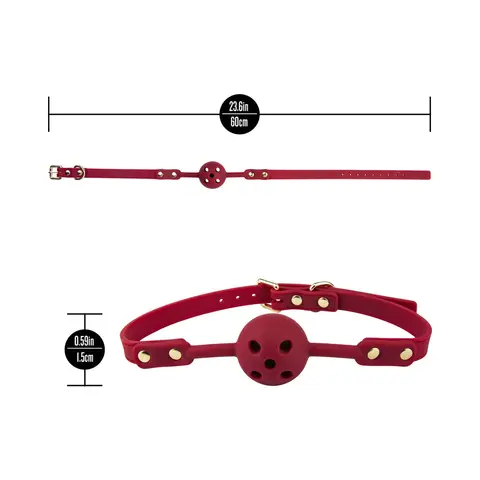 Temptasia Ardor Ball Gag in Red
