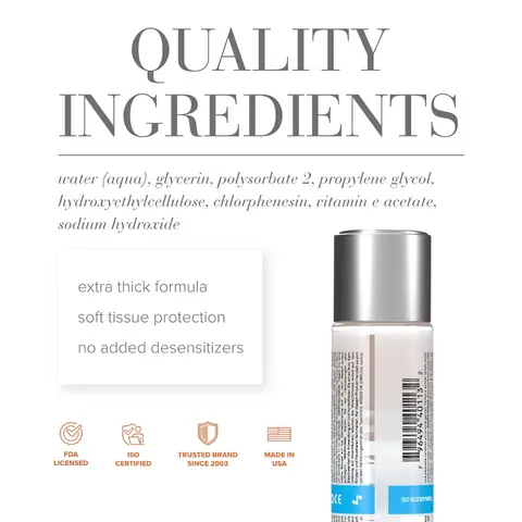 JO H2O Anal Thick Water-Based Lubricant 2 oz.