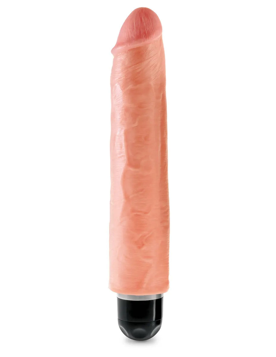 King Cock 10" Vibrating Stiffy