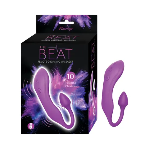 The Beat Remote Orgasmic Massager in Purple