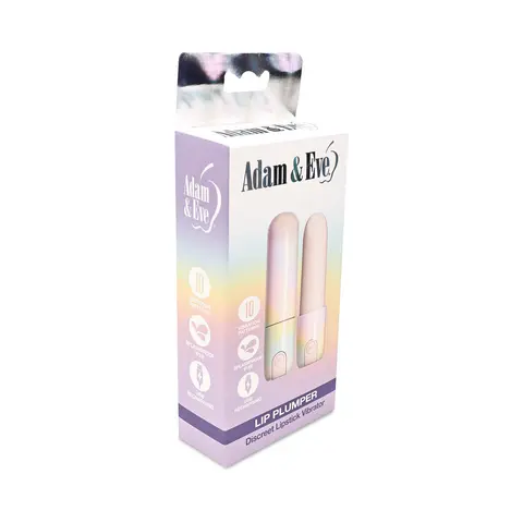 Adam & Eve Lip Plumper Discreet Lipstick Vibrator