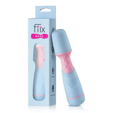 FemmeFunn FFIX Wand Waterproof Vibrator in Blue