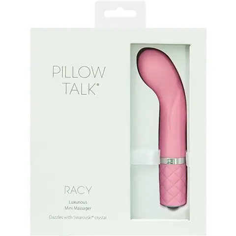 Pillow Talk Racy Mini Massager in Pink