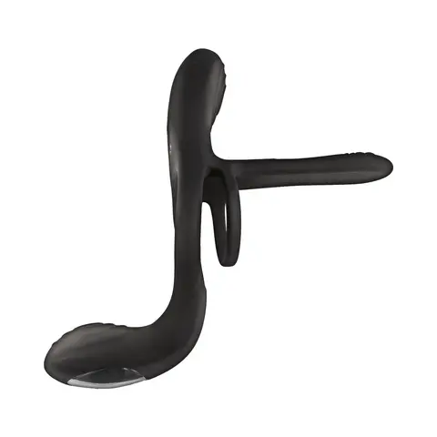 Enhancer Vibrating Lovers Ring Black