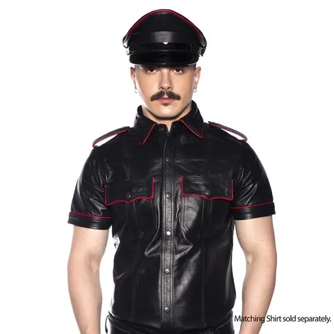 Prowler RED Military Cap Black/Red 61cm (XL)