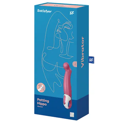 Satisfyer Vibes Petting Hippo Fuchsia