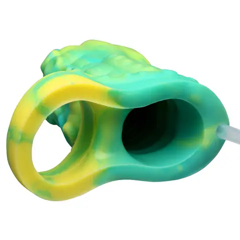 Creature Cocks Siphon Tentacle Squirting Silicone Penis Enhancer in Green