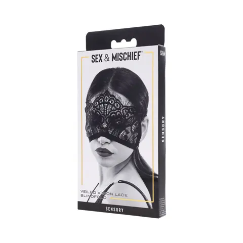 Sportsheets Sex & Mischief Veiled Vision Lace Blindfold