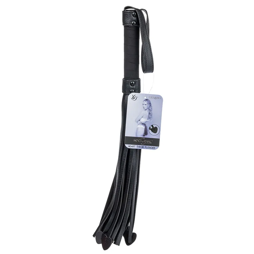 Nocturnal Collection Heart Throb Flogger