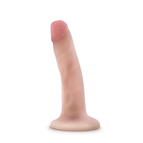 Dr. Skin Silicone Dr. Lucas 5.5 in. Posable Dildo in Beige