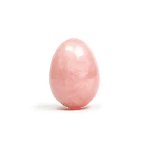 Chakrubs Heart Yoni Egg Rose Quartz (non-drilled)